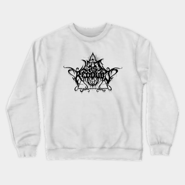 Last Redoubt Modern Design (Black) Crewneck Sweatshirt by halcy0n